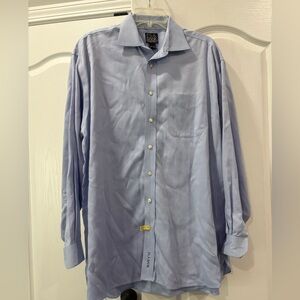 Jos. A. Bank Signature Collection Blue Striped Shirt
